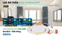 Âm trần LED downlight 7w/AS D90 MPE