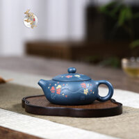 Ấm Tử Sa Tây Thi Thiên Thanh Nê Bảo Trầm Linh Hương Uống Pha Trà Đạo 200ML Kèm Chứng Thư - Bình Gốm Sứ Cao Cấp