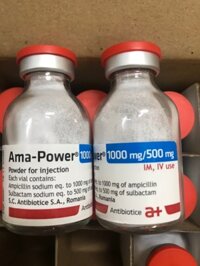 Ama Power ( kháng sinh giống Unasyn (Ampicilin 1000mg +Sulbactam 500mg)
