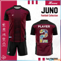 AMAC – Bộ Đá Bóng Thể Thao Juno Màu Đỏ