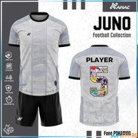 AMAC – Bộ Đá Bóng Thể Thao Juno Màu Xám