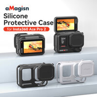 Amagicsn cho Insta360 Ace Pro 2 Vỏ silicon bảo vệ ống kính Phụ kiện bảo vệ thân ống kính