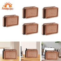 Amagogo Gỗ Heo Đất Trang Trí Nhà Hộp Tiết Kiệm Cho Phòng Khách Bàn Căn Hộ