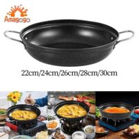 Amagogo Nồi Canh Hàn Quốc Nồi Ramen Hàn Quốc Dụng Cụ Nấu Ăn Nhà Bếp, Nồi Mì Ăn Liền Đa Năng Nồi Hải Sản Cho Súp Stew Salad