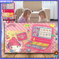 Amarniya 1 Bộ Đồ Chơi Laptop Trẻ Em Có Miếng Dán Âm Nhạc Thực Tế Bé Trai Bé Gái Để Bàn Hình Máy Tính Đồ Chơi Âm Nhạc Làm Quà Tặng