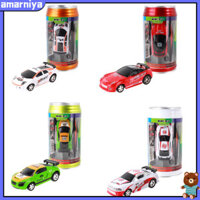 Amarniya Creative Coke Can Xe đua điều khiển từ xa bằng điện Mini có đèn Đồ chơi trẻ em