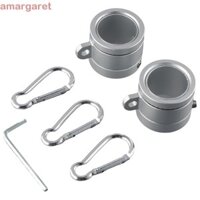 Amarret 2 Chiếc Vòng Gắn Cờ, Nhẫn Cột Cờ Xoay 360 Độ Bạc, Chống Va Đập Có Vòng Bi Với Carabiner Và Cờ Lê Quay Cờ Cực Bộ Đường Kính Cột Cờ Cột Cờ