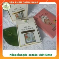 ❤️Mặt Nạ Bùn Khoáng ❤️ Sữa dê nghệ đỏ+chùm ngây rau má-Thải Độc Làm Sạch Da, giảm mụn đầu đen The Moshav Farm Hộp 10 gói