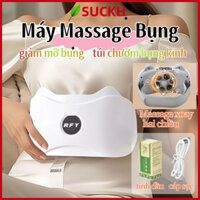❤️Máy Massage bụng kinh thắt lưng Đá nóng massage body Nóng và xoa bụng