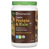 Amazing Grass Organic Protein & Kale Powder Smooth Chocolate 1.22 lb (555 g)