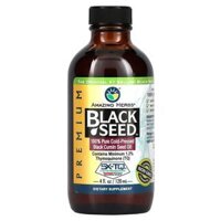 Amazing Herbs Black Seed 100% Pure Cold-Pressed Black Cumin Seed Oil 4 fl oz (120 ml)