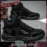 AMAZING SHOES ⭐  - H87 - Giày bốt nam mã 396 giày nam cổ cao chất da siêu đẹp, phong cách trẻ trung