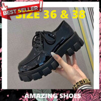 AMAZING SHOES ⭐  - H95 - Giày bốt nữ Hàn Quốc cổ thấp phong cách Ulzzang