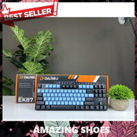 AMAZING SHOES ⭐ Bàn phím cơ red switch brown switch blue switch led đổi màu 87 phím Dareu EK87 bảo hành chính hãng 24 th