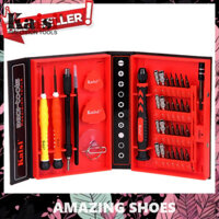 AMAZING SHOES ⭐ Bộ Dụng Cụ Sửa Chữa Tua Vít Đa Năng Kaisi 38 Trong 1 Từ Thép Hợp Kim Chất Lượng Cao (Hộp Đỏ)