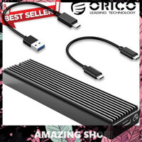AMAZING SHOES ⭐ Box ORICO M2PV-C3 USB3.1 Type-C - Biến SSD M.2 NVMe PCIe thành ổ cứng di động - SHOP BÁN HÀNG UY TÍN