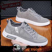 AMAZING SHOES ⭐ Giày vải nam mã K02 cao cấp kiểu dáng đơn giản sang trọng trẻ trung có 2 màu size 39-44 mẫu mới thời tra