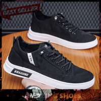 AMAZING SHOES ⭐ Giày vải nam mã K02 cao cấp kiểu dáng đơn giản sang trọng trẻ trung có 2 màu size 39-44 mẫu mới thời tra
