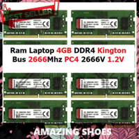 AMAZING SHOES ⭐ Ram 4GB DDR4 Kingston Bus 2666Mhz PC4 2666V 1.2V Dùng Cho Laptop  Máy Tính Xách Tay