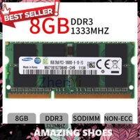 AMAZING SHOES ⭐ Ram LAPTOP 8GB DDR3 Samsung Bus 1333Mhz PC3 10600 1.5V Dùng Cho Máy Tính Xách Tay