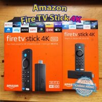 Amazon Fire TV Stick - Thiết bị xem ti vi kèm điều khiển giọng nói Alexa