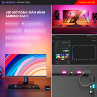 (Ambino HCM) Bộ LED mở rộng màn hình Ambino Basic - Đèn LED màn hình Ambilight cho phép tự sáng tạo hiệu ứng