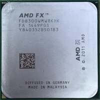 AMD FX 8100 8120 8300 8320 8350 cpu tám lõi AM3 + máy ủi