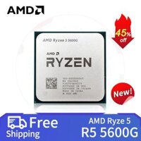 AMD mới Ryzen 5 5600G AMD R5 5600G PC Gamer CPU 65W DDR4 Bộ xử lý phụ kiện máy tính để bàn hỗ trợ chơi game CPU Ổ cắm AM4 Không