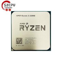 AMD Ryzen 3 2200G R3 2200G 3.5 GHz Sử Dụng GAMING Zen 0.014 Quad-Core Quad-Thread CPU YD2200C5M4MFB Ổ Cắm AM4