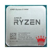 AMD Ryzen 5 1400 R5 1400 3.2 GHz Bộ xử lý CPU lõi tứ YD1400BBM4KAE AM4