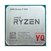 AMD Ryzen 5 1400 R5 1400 R5-1400 Bộ xử lý CPU lõi tứ 3,2 GHz YD1400BBM4KAE Ổ cắm AM4