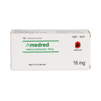 AMEDRED (METHYPREDNISOLON 16mg)_DONAIPHARM_Methyprednisolon 16mg_Hộp/30V/16_chống viêm; chống dị ứng ức chế miễn dịch.