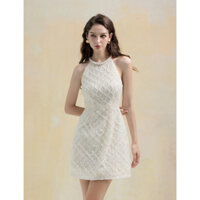 Amelia - Váy yếm ren be sáng thiết kế thanh lịch nữ tính EmSwan