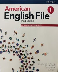 American English File 3rd Edition with Online Practice - Student Book 1