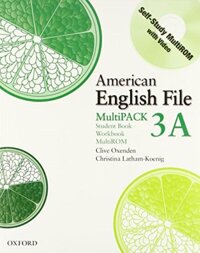 American English File Level 3 Student and Workbook Multipack A