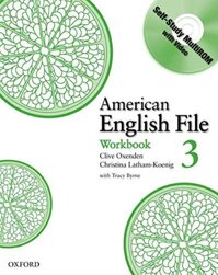 American English File Level 3 Workbook with MultiROM Pack