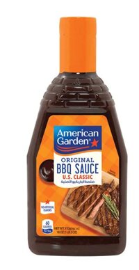 American Garden BBQ Sauce Original 510g