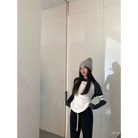 American Retro Niche Phiên bản ngắn Happy Guan BIDV