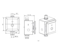 AMERICAN STANDARD WF-8603 – Van xả tiểu nam cảm ứng âm tường