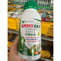 AMINO GA3 DÒNG CAO CẤP (Chai lùn) 500ml chuyên kéo đọt- vọt hoa- lớn trái cực nhanh