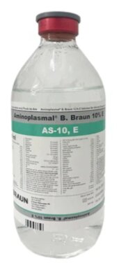 Aminoplasmal B. Braun 10% E (AS-10, E) – Dung dịch acid amin nuôi dưỡng tĩnh mạch (CHAI 500ML)