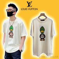 ⚡️[Mirror Quality] - Áo Thun LV Luon Vuituoi DUCK INTARSIA JACQUARD T-shirt Full Box, Áo tee LV bản đẹp kèm box