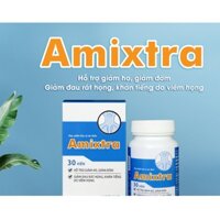 Amixtra giúp giảm ho đờm, đau rát họng do viêm Amidan, viêm họng, viêm phế quản