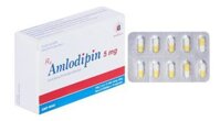 Amlodipin Domesco 5mg (Amlodipin besylat) – Điều trị tăng huyết áp, đau thắt ngực (3 vỉ x 10 viên)
