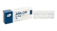 Amlor 5mg Mỹ (Amlodipin besilat) – Điều trị tăng huyết áp, đau thắt ngực (Hộp 3 vỉ x 10 viên)