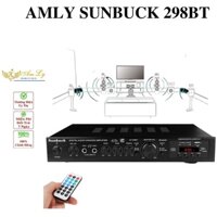 Âmly bluetooth, amly bluetooth karaoke Sunbuck 298BT công suất cực lớn chơi nhạc cực hay,BẢO HÀNH UY TÍN