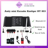 Amly mini Karaoke Kentiger HY 803, âm ly chơi nhạc âm thanh cực đỉnh, hàng nhập khẩu-Freeship -Bảo hành uy tín ..