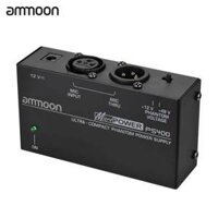 Ammoon Micro Điện Dung Siêu Nhỏ Gọn Bộ Nguồn Ảo + 12V + 48V Có Thể Lựa Chọn Với Bộ Đổi Nguồn
