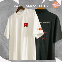 [AMO] ÁO THUN FORM RỘNG | BĐ ĐỘC LẬP | Cờ đỏ sao vàng, tay trái hoa hướng dương🌻+ cờ búa liềm