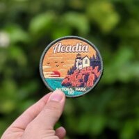 [AMO] PATCH ỦI THÊU Acadia National Park - thêu vi tính - dùng để ủi - may vào áo/quần/cặp/balo